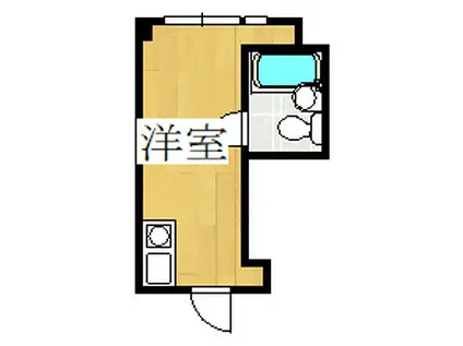 DO京橋(ワンルーム/4階)の間取り写真