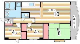 プリマベーラ千鳥ヶ丘(3LDK/2階)の間取り写真