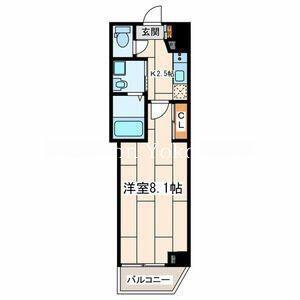 メゾン青空東戸塚(1K/3階)の間取り写真