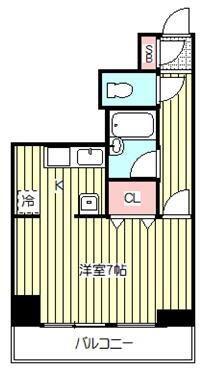 三田ベルメゾン(ワンルーム/3階)の間取り写真