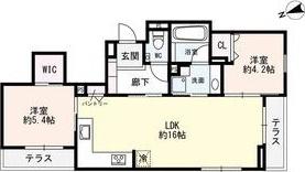 名鉄名古屋本線 栄生駅 徒歩9分 3階建 新築(2LDK/1階)の間取り写真