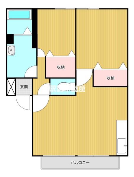 プリマヴェーラ(2LDK/2階)の間取り写真
