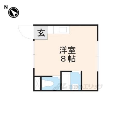 ステーションサイド三雲(ワンルーム/2階)の間取り写真