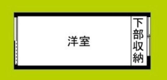 万葉ビル(ワンルーム/2階)の間取り写真