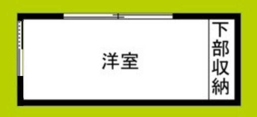 万葉ビル(ワンルーム/3階)の間取り写真