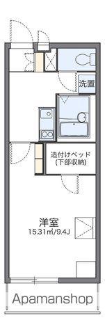 レオパレス恩智北町ハイツ(1K/1階)の間取り写真