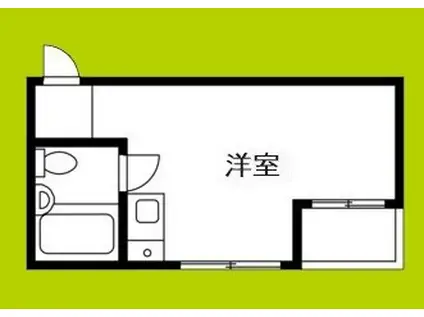 TAIHO MINTIA深江橋(ワンルーム/1階)の間取り写真