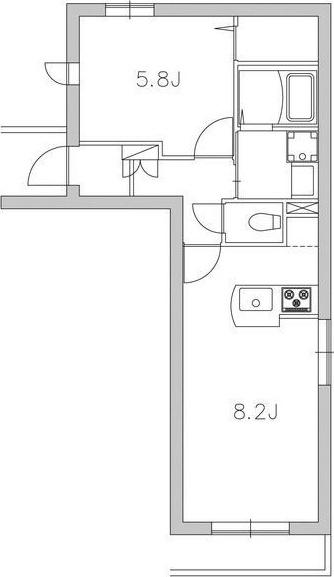 EVER GARDEN千種 I(1LDK/3階)の間取り写真