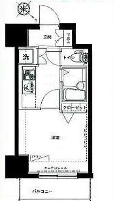 アイル池袋ノース参番館(1K/10階)の間取り写真