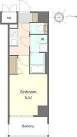 S-RESIDENCE名駅北ALESIA(1K/10階)の間取り写真