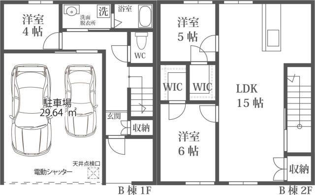 OIGENT(3LDK/1階)の間取り写真