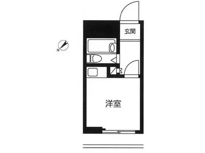 伊勢佐木町ダイカンプラザシティ(ワンルーム/5階)の間取り写真