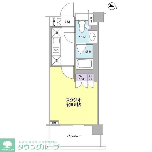 アプローズ大泉学園ガレリア(1K/3階)の間取り写真