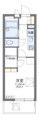レオパレス匠(1K/3階)の間取り写真