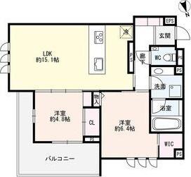 名鉄名古屋本線 栄生駅 徒歩9分 3階建 新築(2LDK/3階)の間取り写真