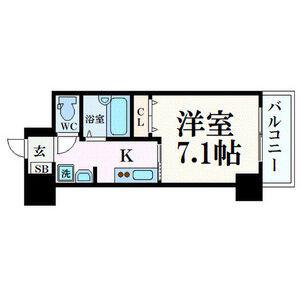 GP栄本町通(1K/8階)の間取り写真