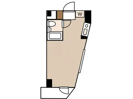 エンゼルハイム梅屋敷第2(ワンルーム/7階)の間取り写真