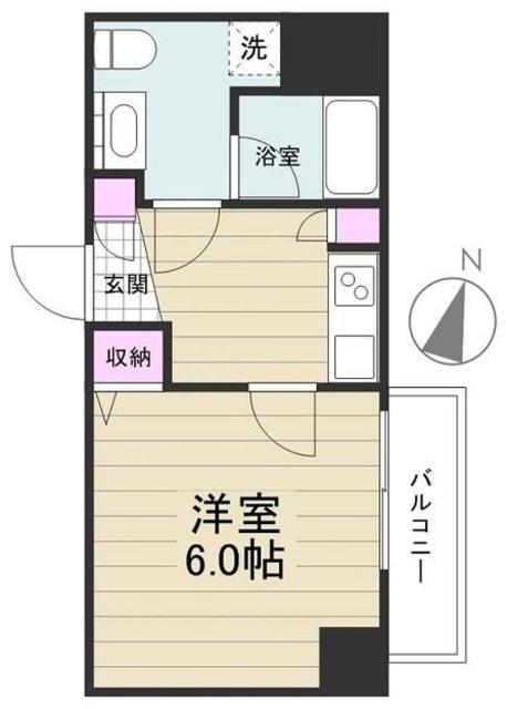 AZEST立石R(1K/12階)の間取り写真