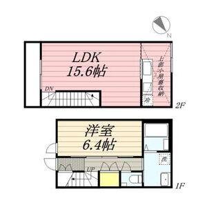 ALLEY V(1LDK/1階)の間取り写真