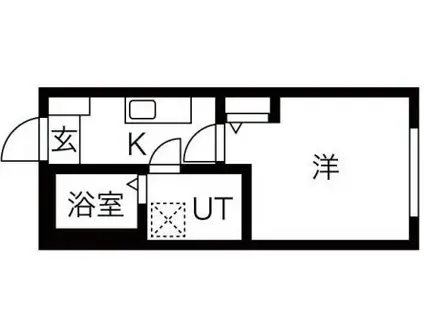 D-STYLE西大宮(1K/1階)の間取り写真