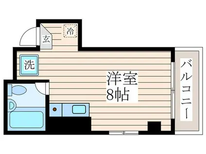 豊マンション(ワンルーム/1階)の間取り写真