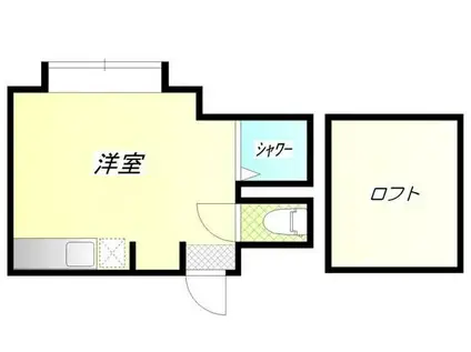 アーバンプレイス雑司が谷A号棟(ワンルーム/2階)の間取り写真