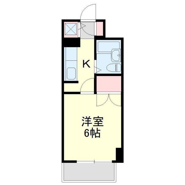 田代PART10(1K/2階)の間取り写真