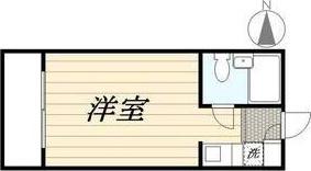 プレスイン新瑞(ワンルーム/3階)の間取り写真