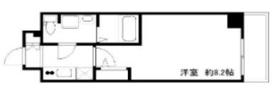 GENOVIA南千住VIII(1K/2階)の間取り写真