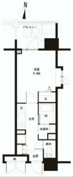 プライムアーバン錦糸町(1K/3階)の間取り写真