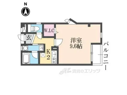 コル・レケンス(1K/3階)の間取り写真