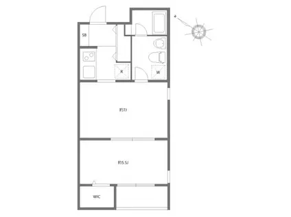 アリカ曳舟(2K/5階)の間取り写真