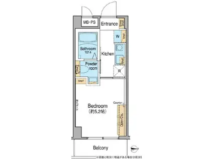 FUU OIMACHI BY LATIERRA(1K/3階)の間取り写真