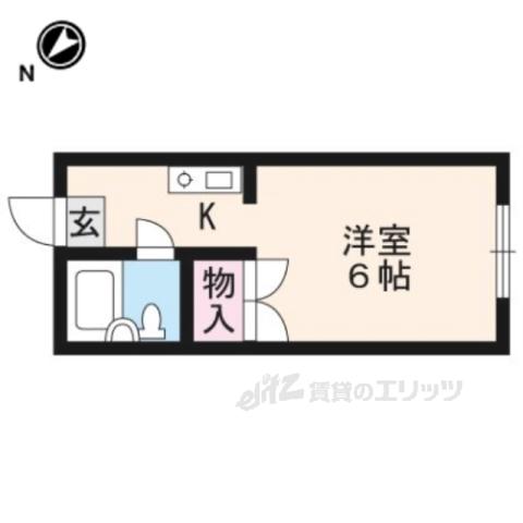 MINATO HOUSE2022(1K/3階)の間取り写真