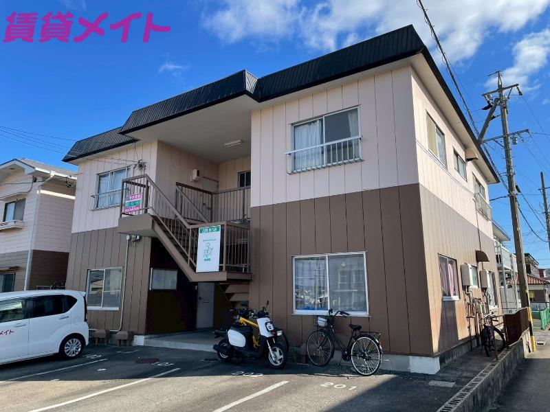 ファミール森B棟(3DK/2階)の外観写真