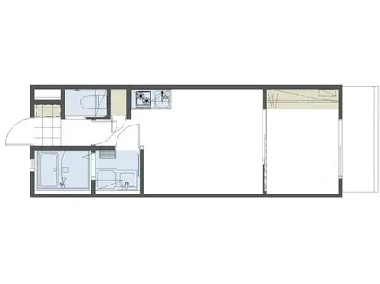 SIESTADUO上石神井ARBOLHAUS(1LDK/2階)の間取り写真