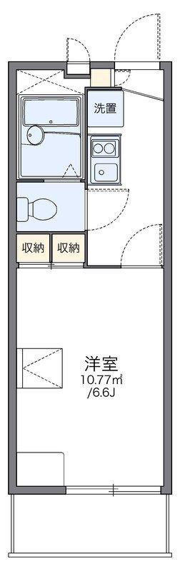 レオパレスジュノス芦屋(1K/2階)の間取り写真