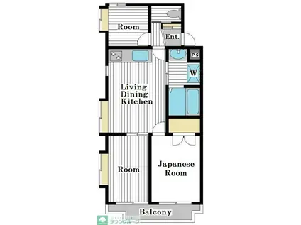 プリースメゾン御幸(3LDK/1階)の間取り写真