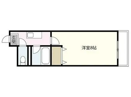 コンフォートNビル(1K/3階)の間取り写真