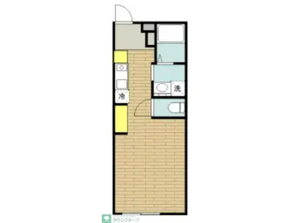 MONTE RICCO(ワンルーム/1階)の間取り写真