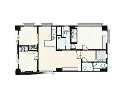 オータニマンション802(3LDK/8階)の間取り写真