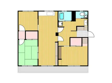 ロワール周南I(3LDK/3階)の間取り写真