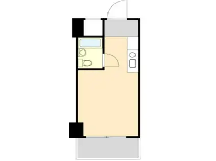 メゾンドノアロゼ錦町(ワンルーム/7階)の間取り写真