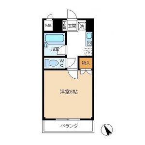 シェ・モア平針(1K/3階)の間取り写真