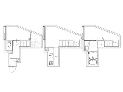 ソルナクレイシア雑司が谷(2DK/1階)の間取り写真