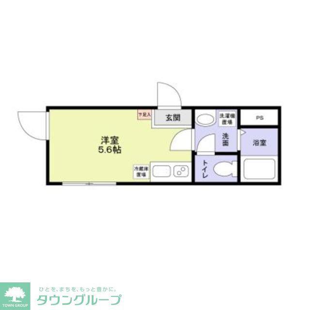 AVENIR中野(ワンルーム/2階)の間取り写真