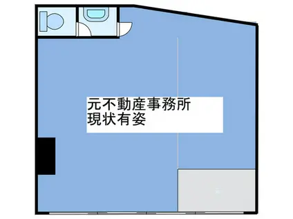 Y・BLD(ワンルーム/1階)の間取り写真