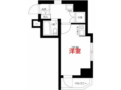 日興パレス大森PARTII(ワンルーム/7階)の間取り写真