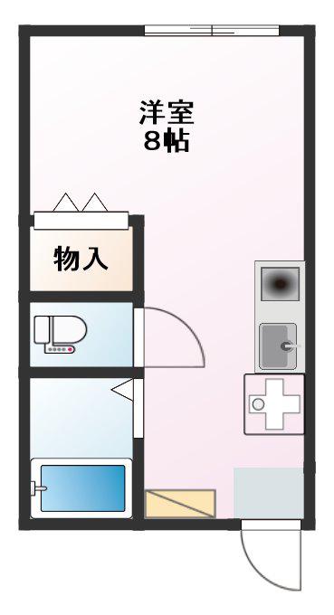 ハウズ吉祥寺(ワンルーム/2階)の間取り写真