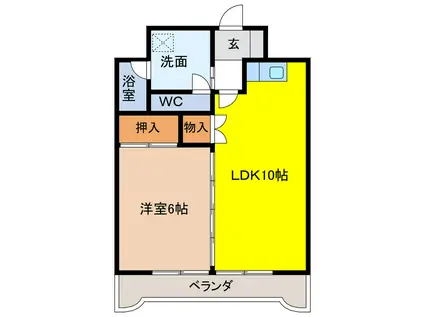 EPICEL21(1LDK/5階)の間取り写真
